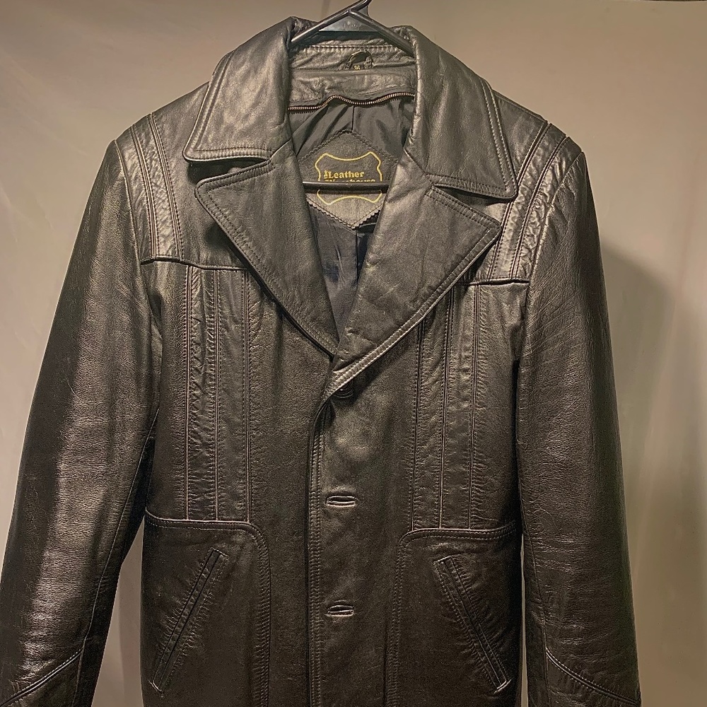 Leather jacket